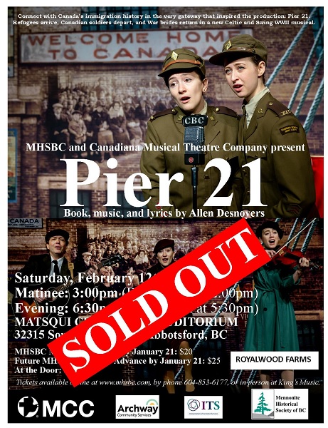 Pier 21 The Musical