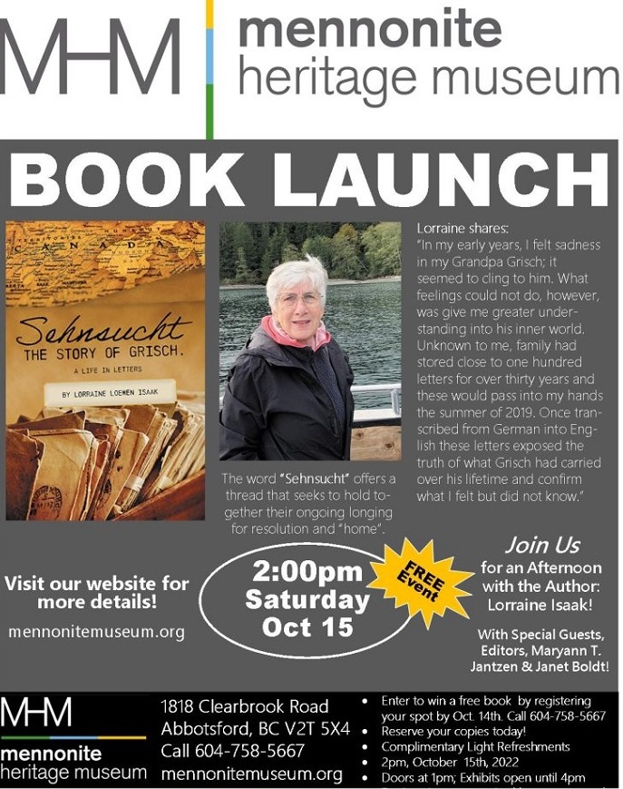 Book Launch Loaraine Isaak